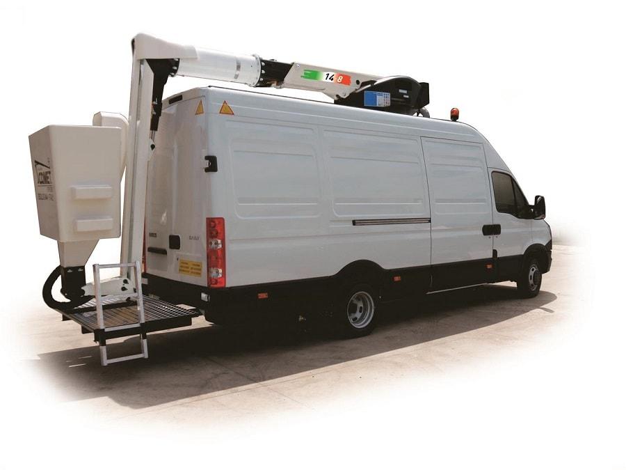 Nacela Van Mounted 14-2-8 JIB